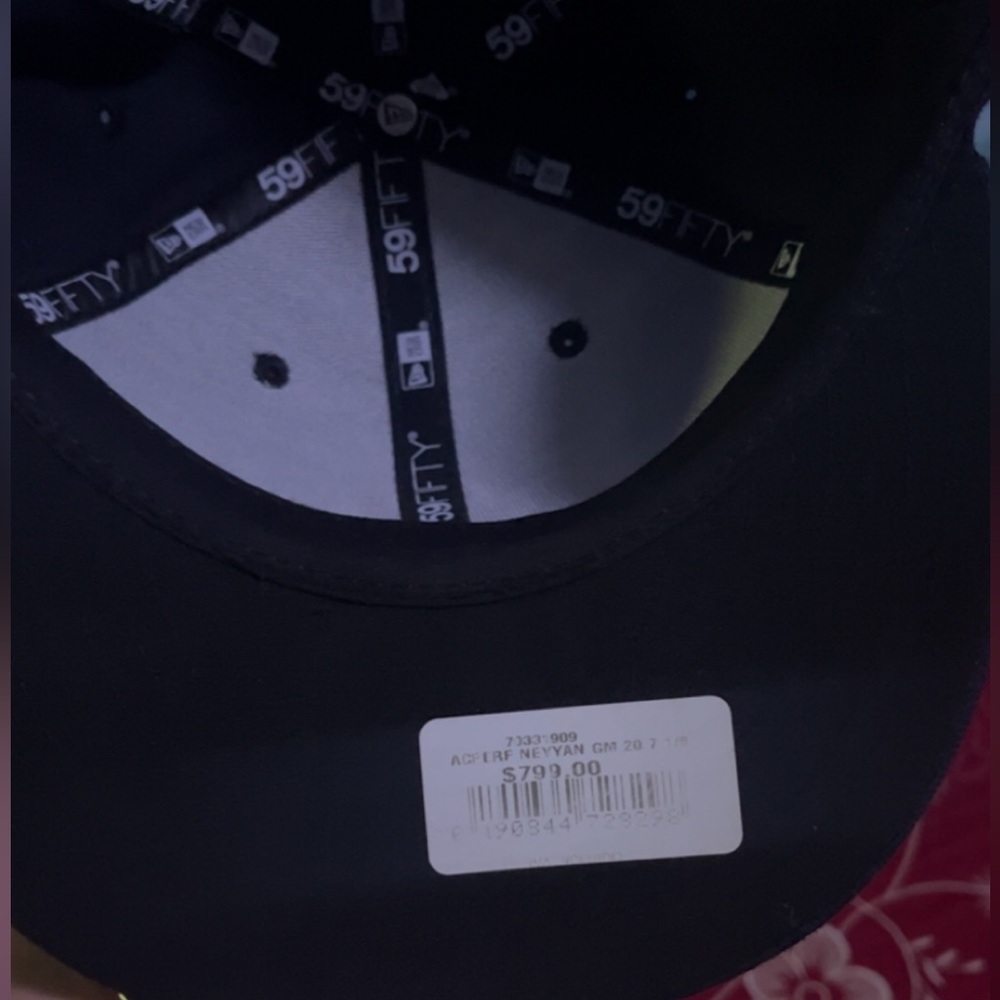 1 of 20 New Era Navy Blue to Black hat